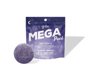 Grön - Mega - 1:1 THC:CBN - Blackberry - Rosin Infused - 100mg
