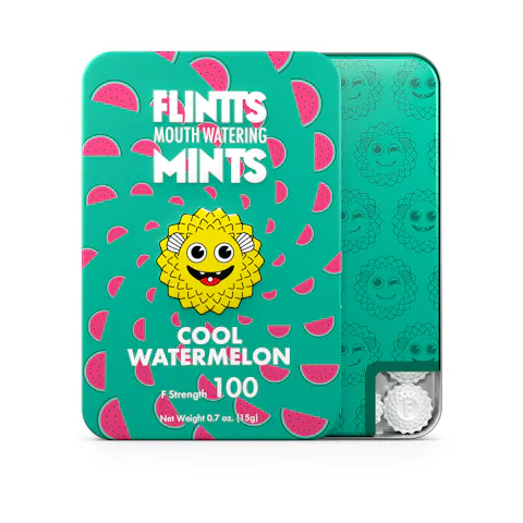 Flintts Mints - Cool Watermelon - Mouth Watering Mints