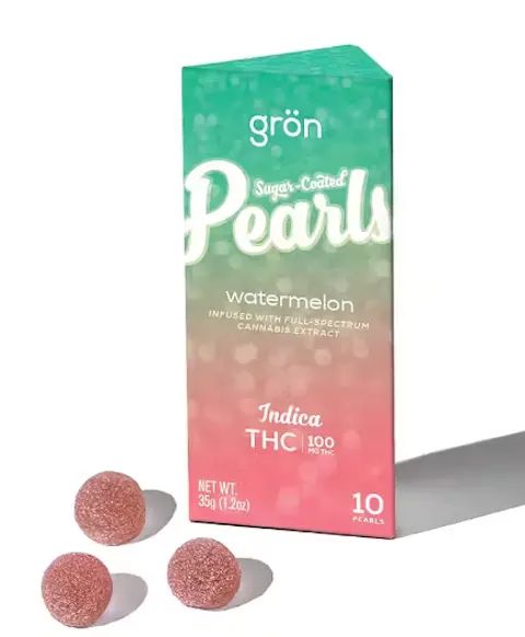 Grön - Pearls - Watermelon - Rosin Infused Gummies - 10pk - 100mg
