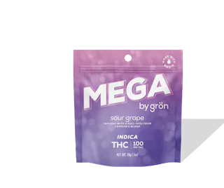 Grön - Mega - Sour Grape - Rosin Infused - 100mg
