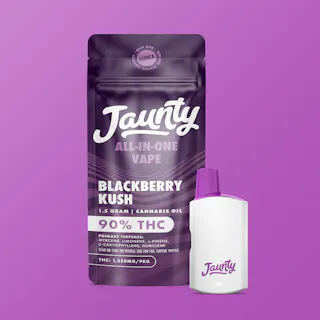 Jaunty - Blackberry Kush - Disposable Vape - 1.5g