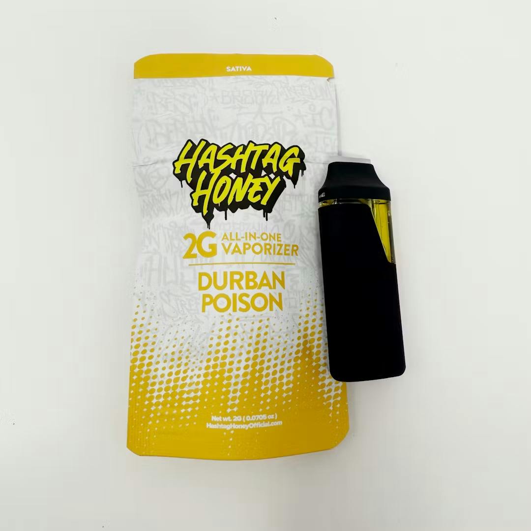 Hashtag Honey - Durban Poison - Disposable Vape - 2g - 2g by