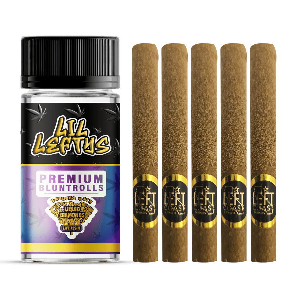Lil Lefty's - Grape Cookies - Infused Mini Blunts 5pk - 1.3g - 6.5