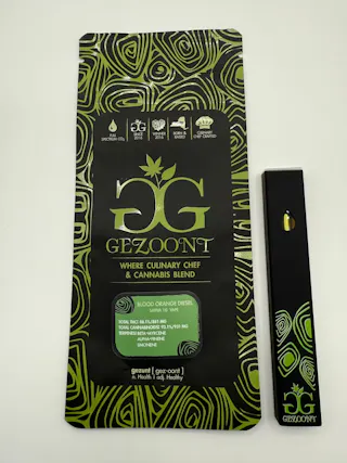 Gezoont - Blood Orange Diesel - Disposable Vape - 1g