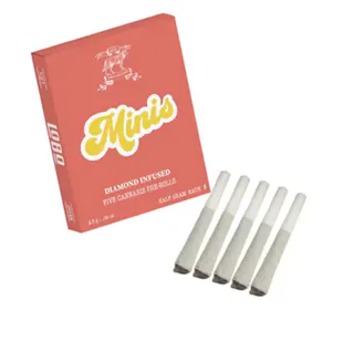 Lobo - Razzberry Cookies - Diamond Infused Minis 5pk - .5g
