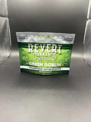 Revert - Green Goblin - Kief Infused Ground Flower - 14g