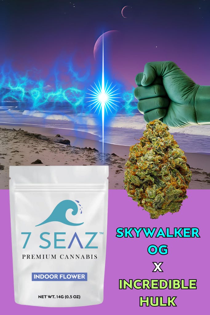 7Seaz - Incredible Hulk X Skywalker OG (Indoor) - 14g - 14g by