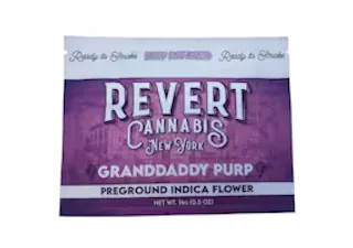 Revert - Granddaddy Purp - Kief Infused Ground Flower - 14g
