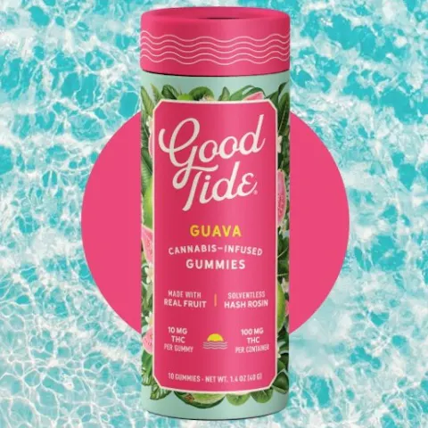 Good Tide - Guava (Balanced) - Live Rosin Gummies - 10pk - 100mg