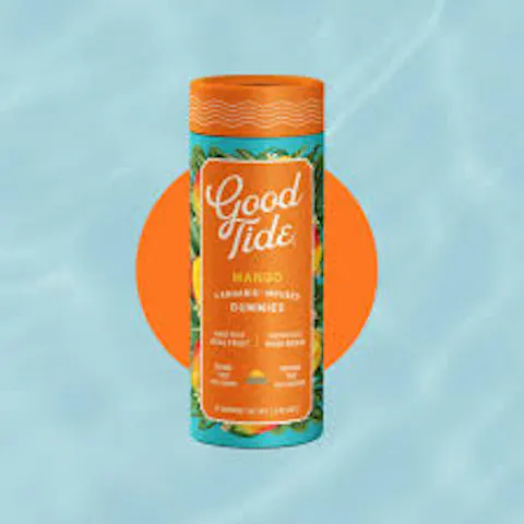 Good Tide - Mango (Mellow) - Live Rosin Gummies - 10pk - 100mg
