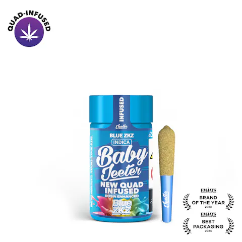 Jeeter - Blue ZKZ - Baby Jeeter Infused 5pk - .5g