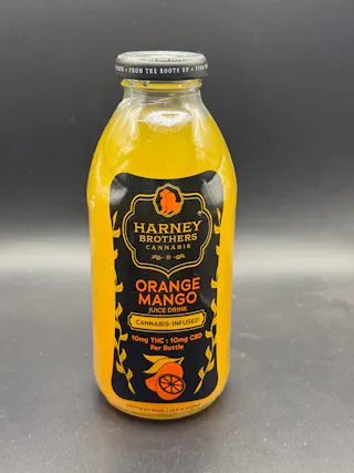 Harney Brothers Cannabis - Orange Mango Juice - 1:1 THC:CBD - 10mg