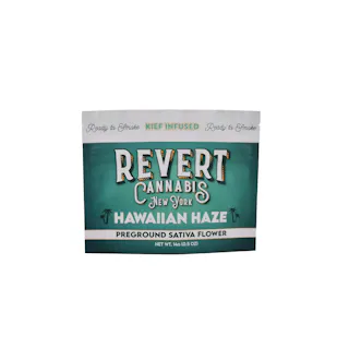 Revert - Hawaiian Haze - Kief Infused Ground Flower - 14g