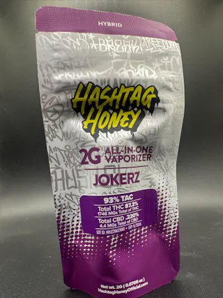 Hashtag Honey - Jokerz - Disposable Vape - 2g