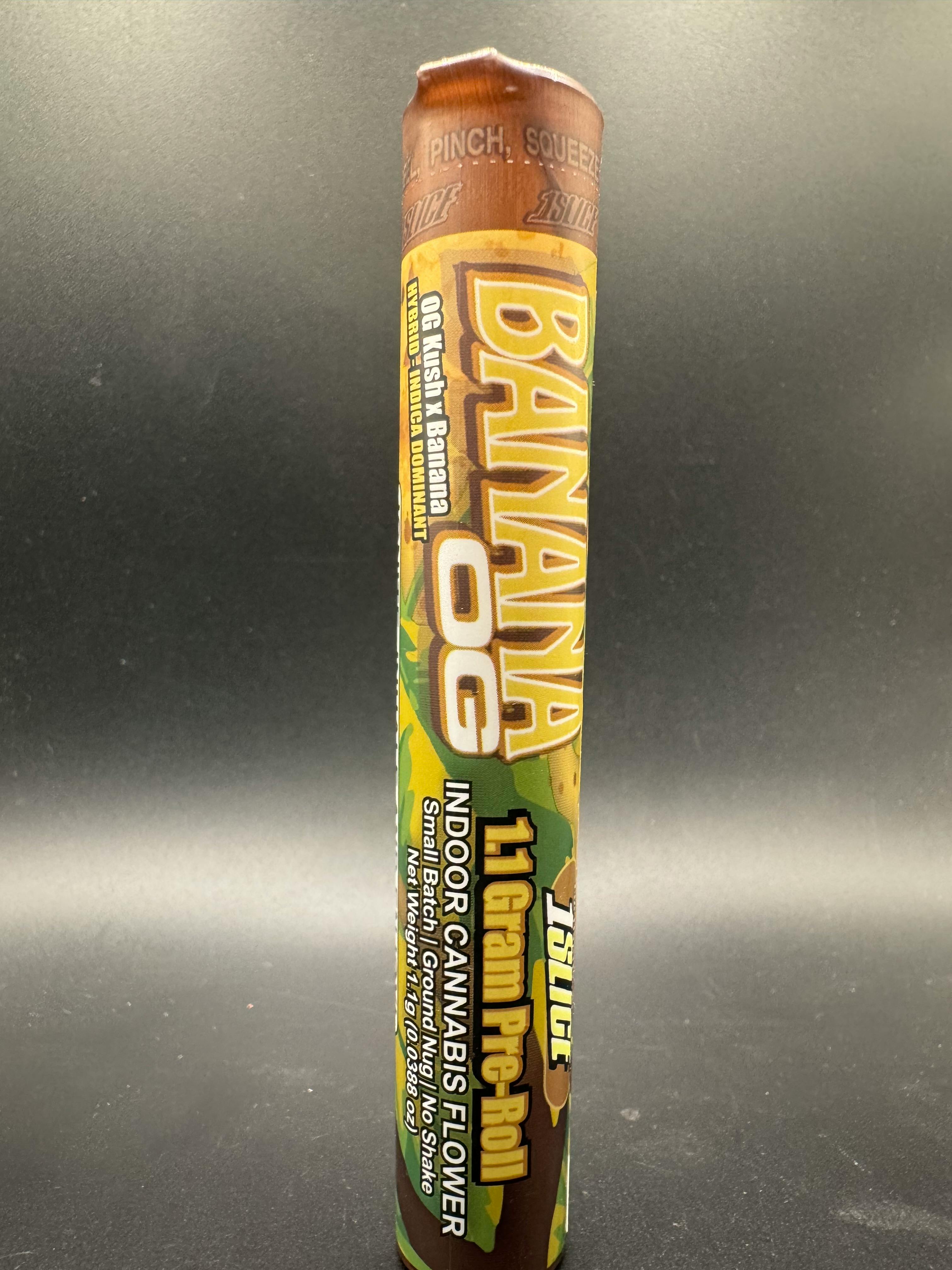 Banana OG Indica Pre-Roll 1.1g | 1Slice — Spring Valley