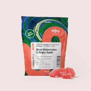 MFNY - Sour Watermelon X Angry Apple - Live Resin Gummies - 10pk - 100mg