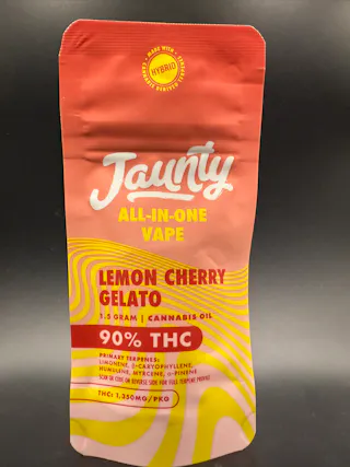 Jaunty - Lemon Cherry Gelato - Disposable Vape - 1.5g