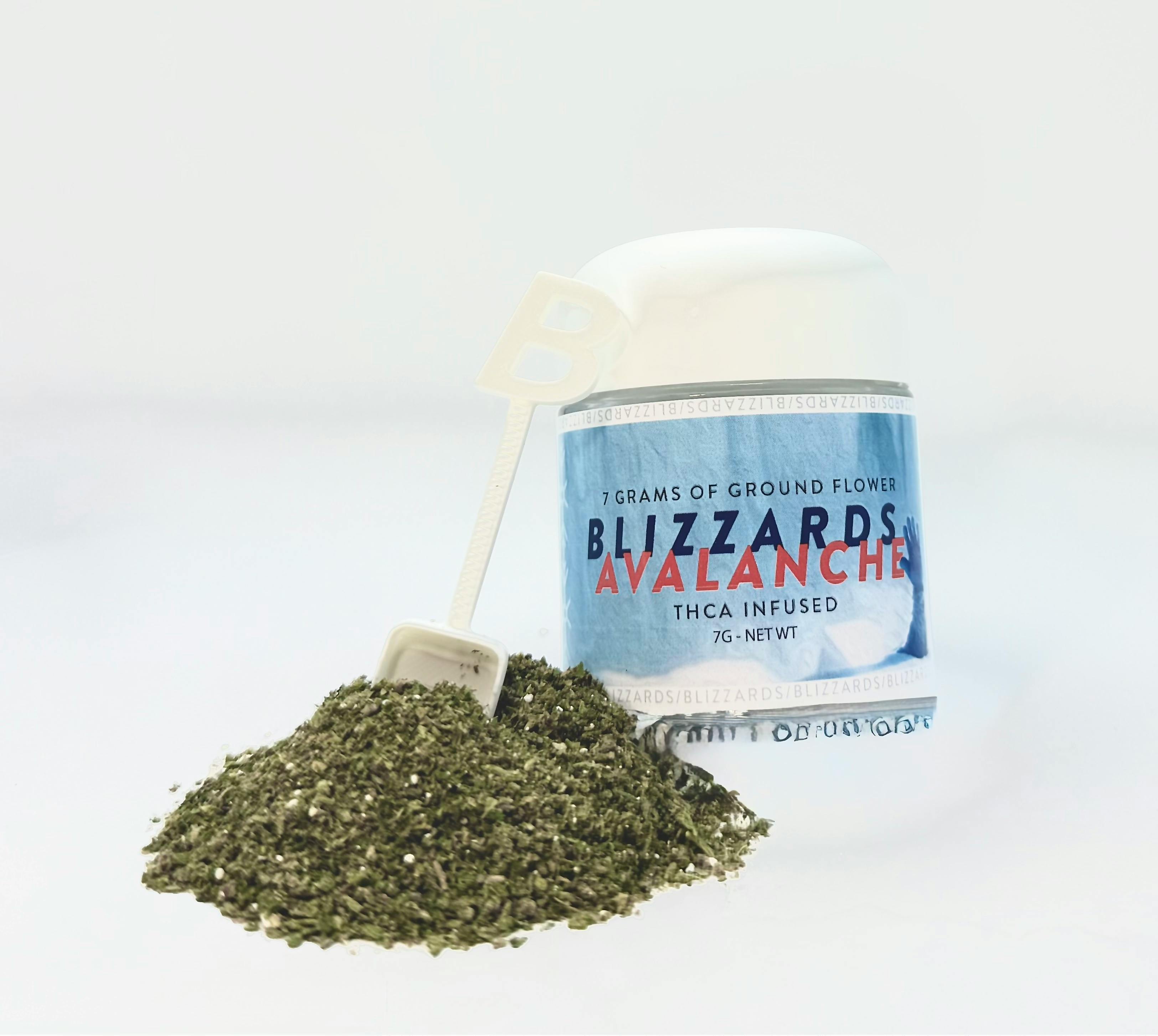 【世界100台】WEED Blues D 2 MA104B BD-2 Blizzards - Avalanche - Infused Ground Flower - 7g - 7g by