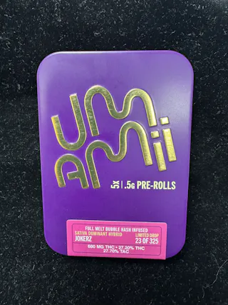 Umamii - Jokerz - Full Melt Bubble Hash Infused - 5pk - 0.5g