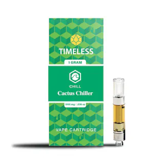 Timeless - Cactus Chiller - Vape Cartridge - 1g