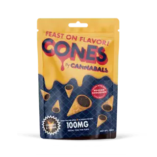 Cannabals - Cookies & Cream Chocolate Cones - 10pk - 100mg