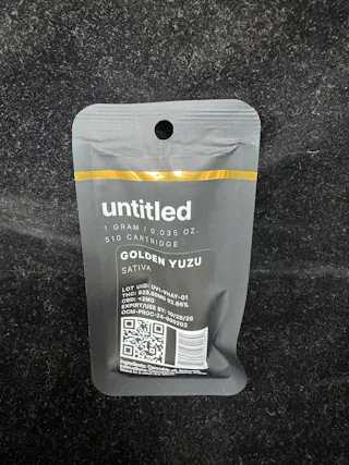 Untitled - Golden Yuzu - Vape Cartridge - 1g