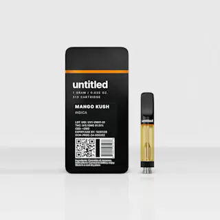 Untitled - Mango Kush - Vape Cartridge - 1g