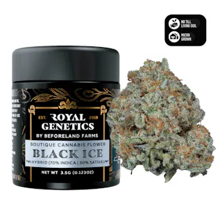Royal Genetics - Black Ice (Indoor) - 3.5g