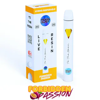 Moon Dust - Forbidden Passion - Live Resin Disposable Vape - 2g