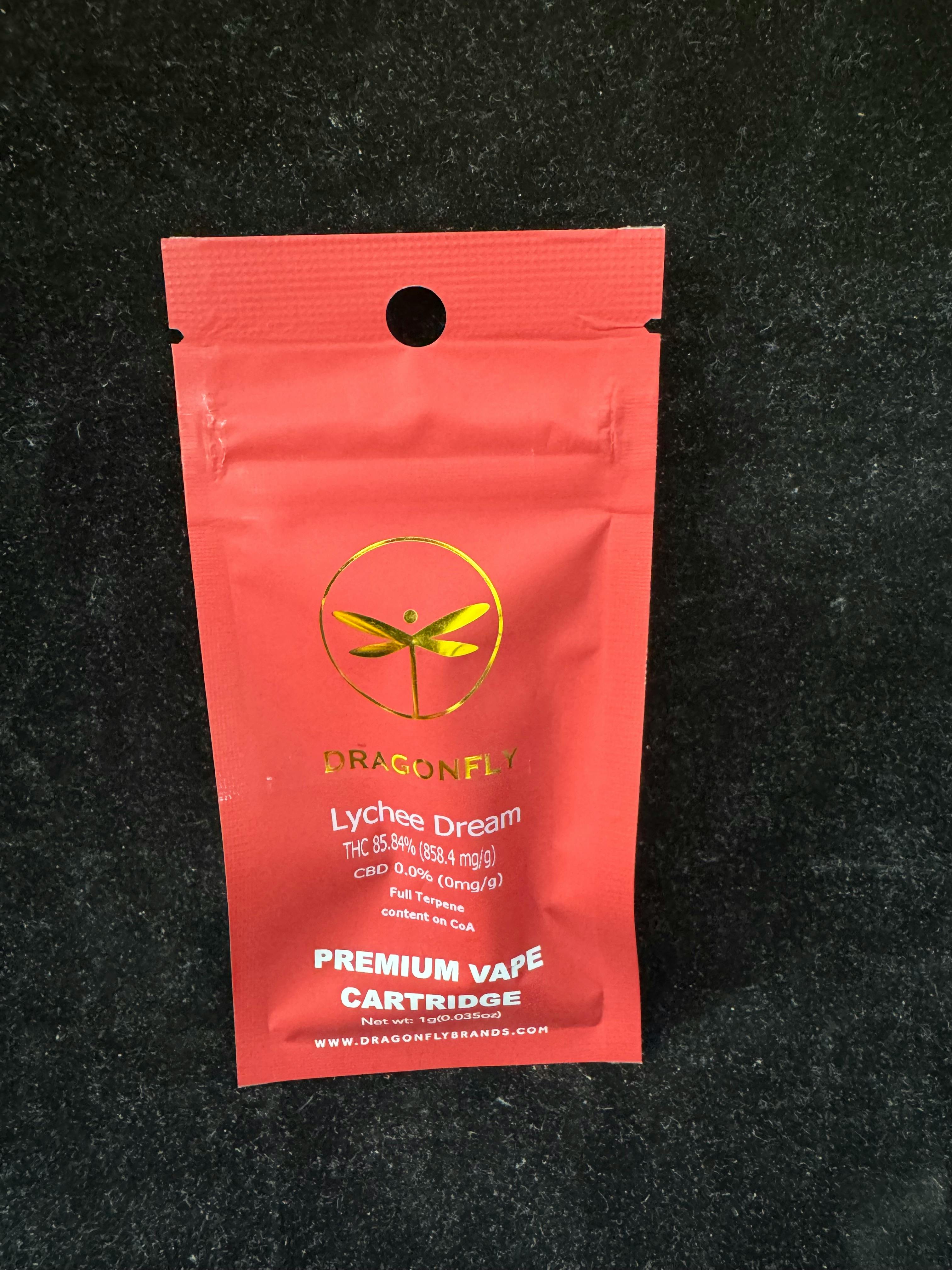 Dragonfly - Lychee Dream - Vape Cartridge - 1g - 1g by Dragonfly