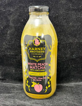 Harney Brothers Cannabis – White Peach Matcha – 1:1 THC:CBD – 10 mg