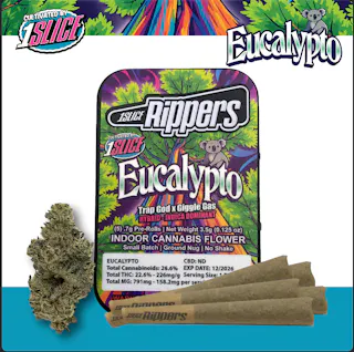 1Slice Rippers - Eucalypto (Indoor) - 5pk - .7g