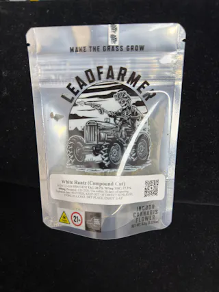 LeadFarmer - White Runtz (Compound Cut) (Indoor) - 3.5g