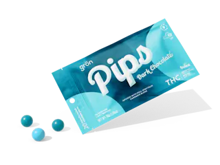 Grön - Pips - Dark Chocolate - 20pk - 100mg