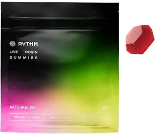 Rythm - Watermelon (Animal Face) - Live Rosin Gummies - 10pk - 100mg