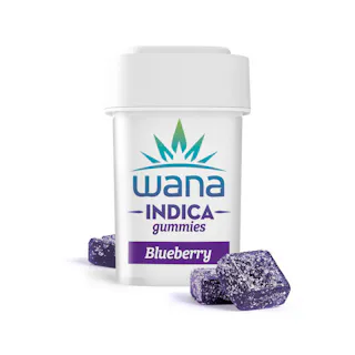 Wana - Classic Blueberry Indica - Kosher Gummies - 10pk - 100mg