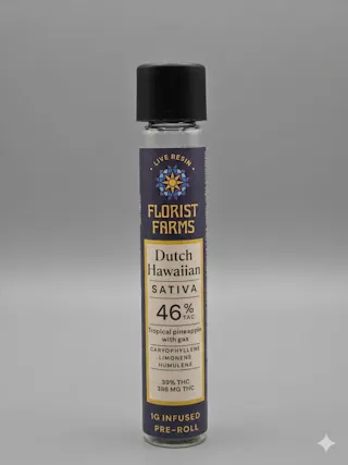 Florist Farms - Dutch Hawaiian - Live Resin Infused - 1g