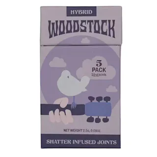 Woodstock - Cherry Kush x Chemdog - Shatter Infused 5pk - .5g
