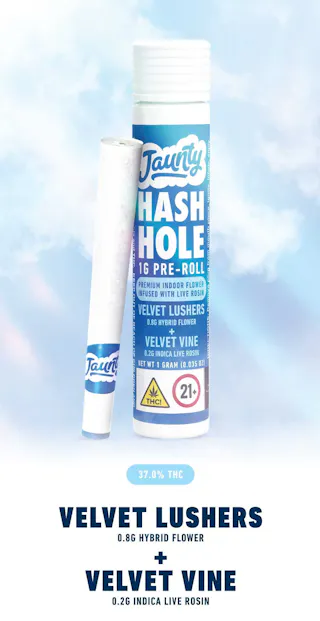 Jaunty - Velvet Lushers X Velvet Vine (Indoor) - Rosin Hash Hole - 1g