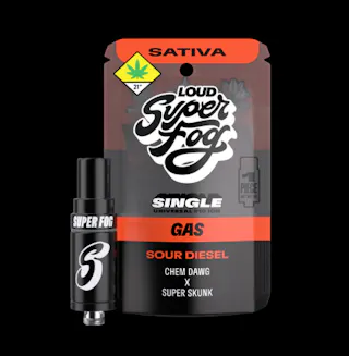Super Fog by Mfused - Sour Diesel - Vape Cartridge - 1g