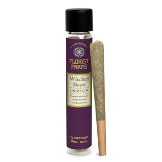 Florist Farms | Live Resin Infused | Witches Brew | 1 Gram Joint | Single