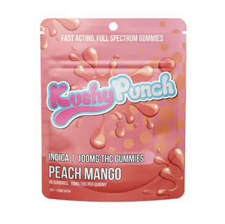 Kushy Punch - Peach Mango - 10pk - 100mg