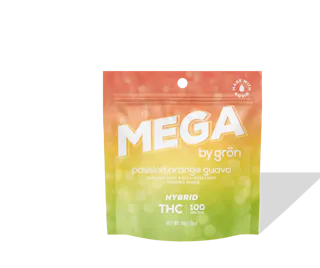 MEGA - Passion Orange Guava Gummies - 100mg - 1ct