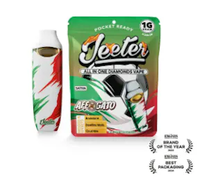 Jeeter World Cup - Affogato - Liquid Diamonds Disposable Vape - 1g