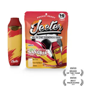 Jeeter World Cup - Sangria - Liquid Diamonds Disposable Vape - 1g