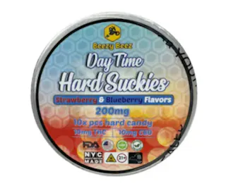 Beezy Beez - Daytime Hard Suckies - 2:1 THC:CBD - 10pk - 100mg