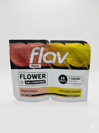 Flav - Peach Fuzz/Frozen Lemon - Duo Bag - 2 x 7g
