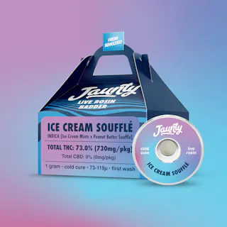 Jaunty - Ice Cream Souffle - Live Rosin Badder - 1g