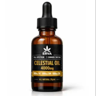 Erva - Celestial Oil Tincture 1:1:1:1 THC:CBD:CBG:CBN - 1000mg