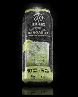 High Peaks - Margarita 2:1 THC:CBD (Sugar Free) - 12oz - 10mg